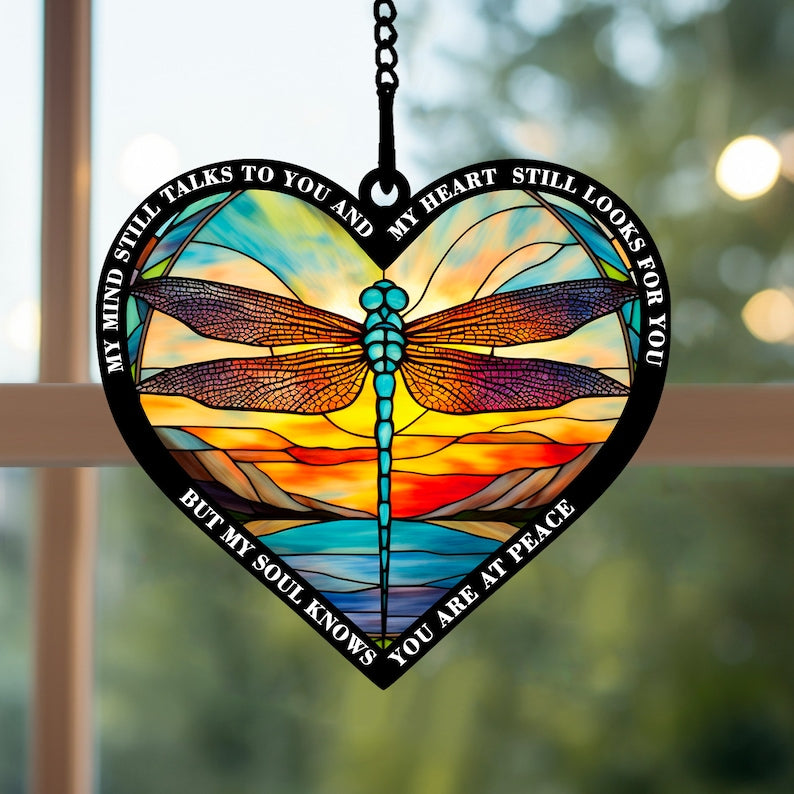Loss Of Your Loved One – Memorial Gift For Family, Friends – Window Hanging Suncatcher Ornament