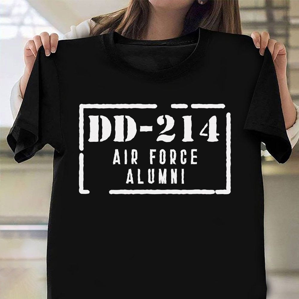 Dd-214 Air Force Alumni Shirt Dd214 Usaf Veterans Day 2023 Air Force Veteran Gifts